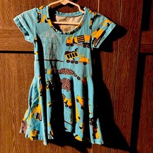 Princess awesome 3T construction dress